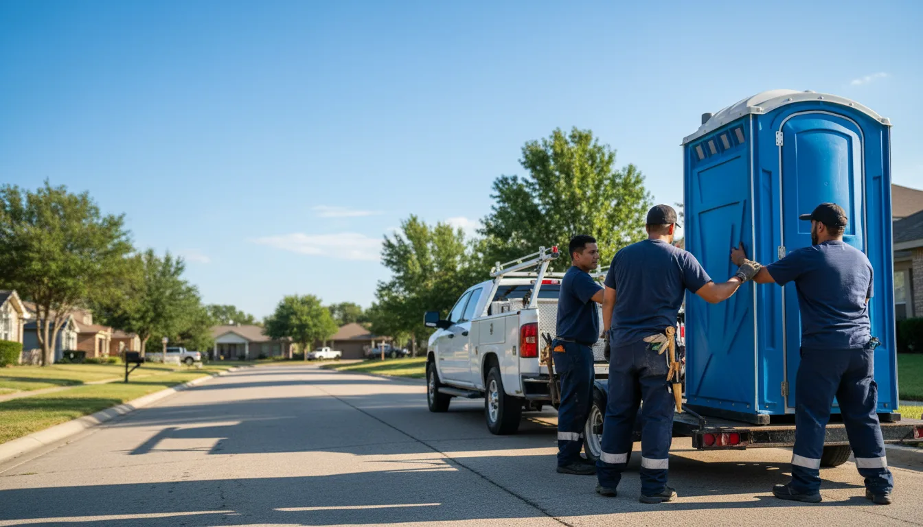 Portable Toilet Rental in Caddo Mills, TX near me